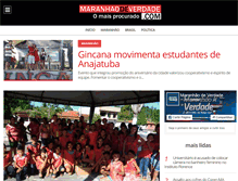 Tablet Screenshot of maranhaodeverdade.com